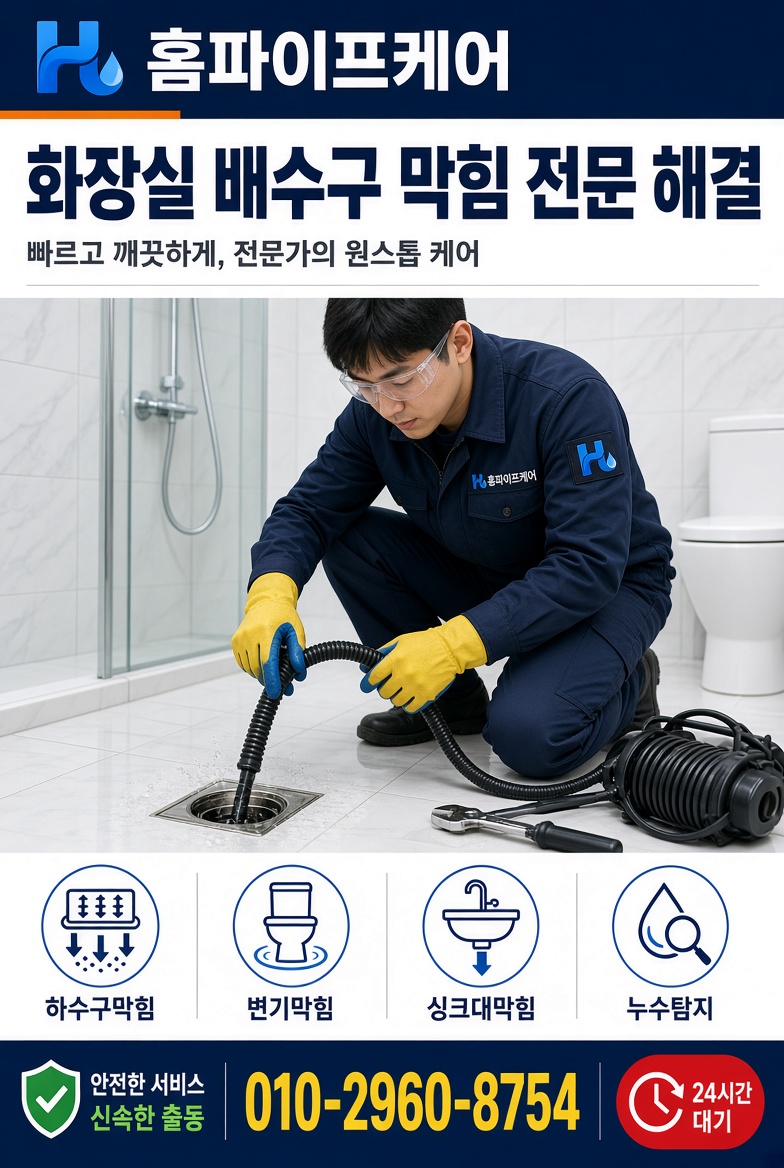 진위면 은산리 하수구막힘 현장 사진